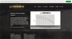 Desktop Screenshot of lykkegaard-as.com